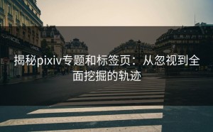 揭秘pixiv专题和标签页：从忽视到全面挖掘的轨迹