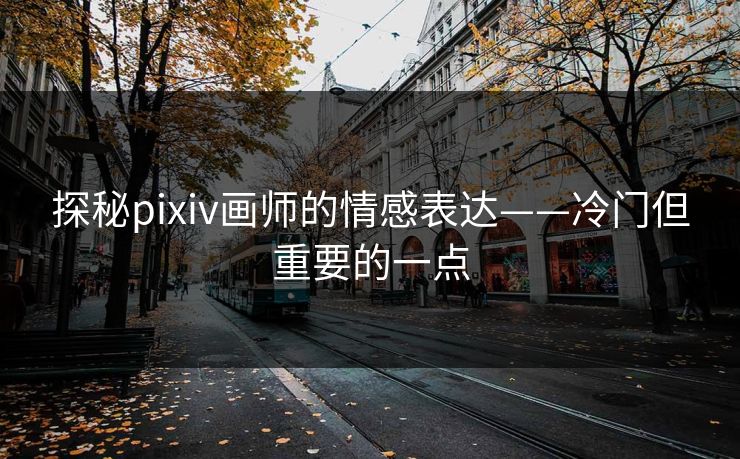 探秘pixiv画师的情感表达——冷门但重要的一点