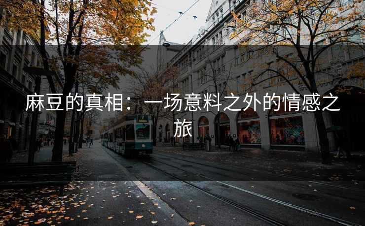 麻豆的真相:一场意料之外的情感之旅 麻豆的真相:一场意料之外的情感之旅